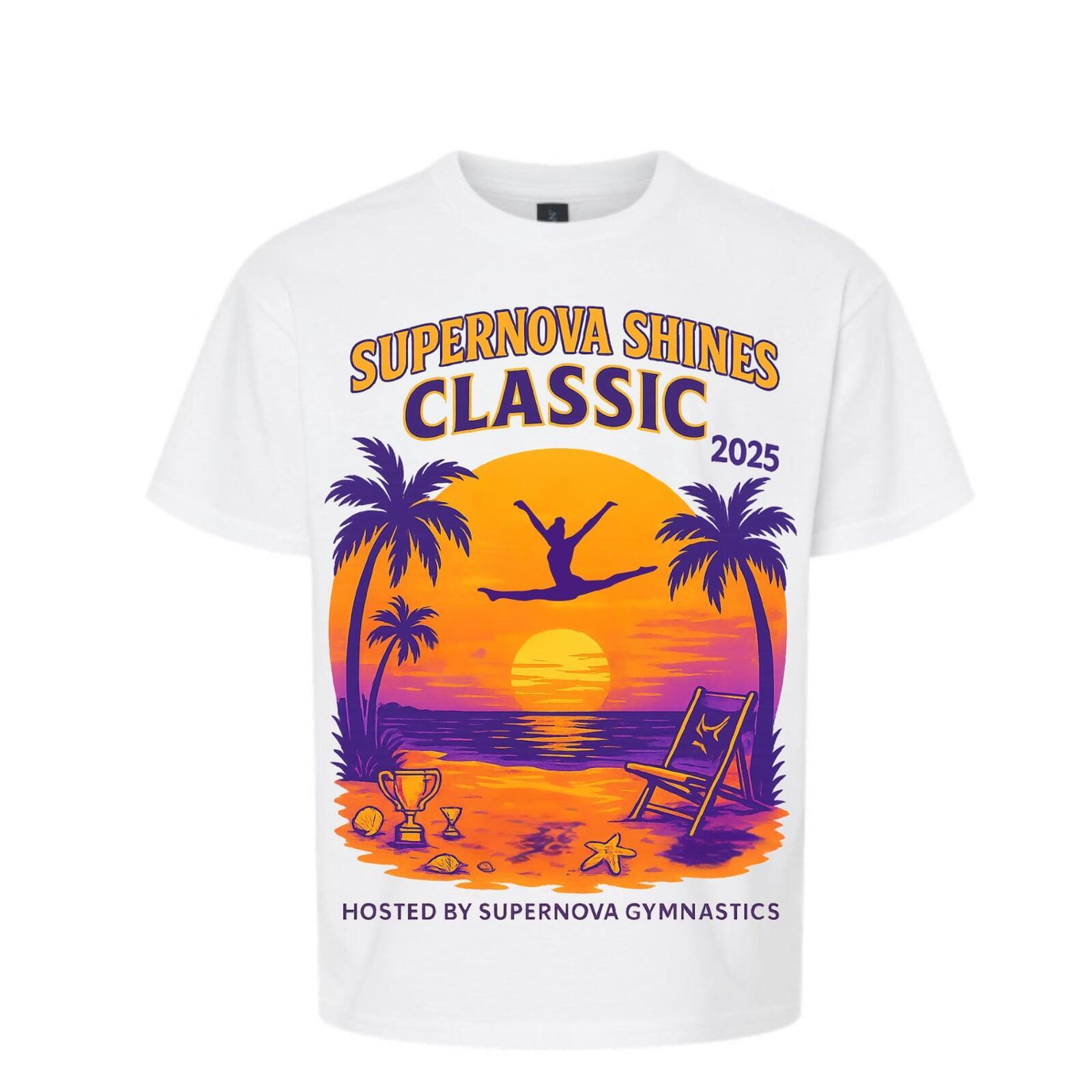 Check out our Supernova Shines Classic Tee included in every registration!